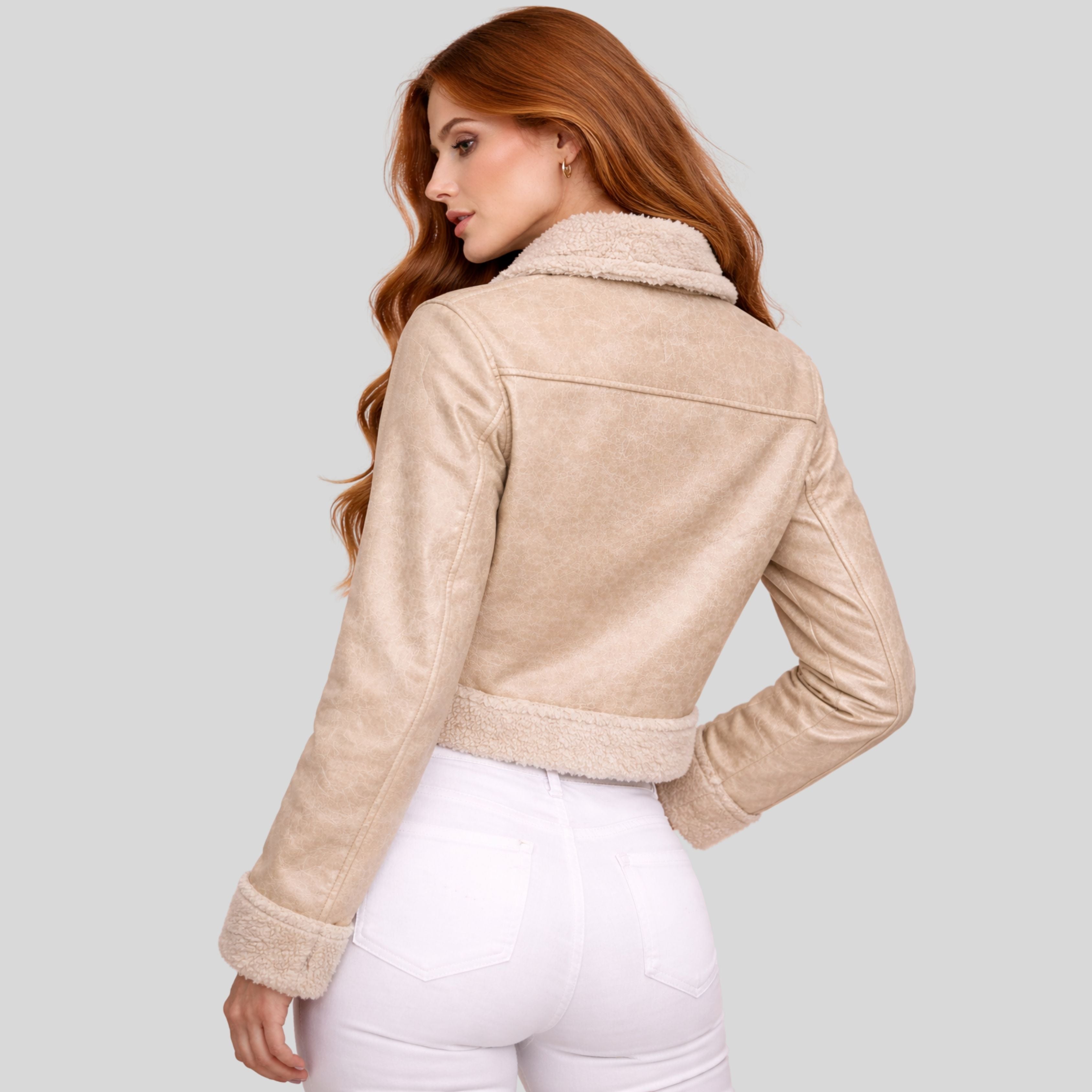 Chaqueta Mujer Tipo Aviador
