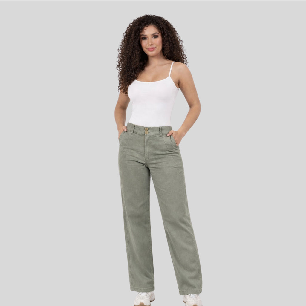 Pantalón corte recto