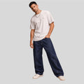 Jean Denim Costuras Curvas