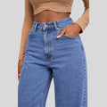 Jean Wide Leg Tiro Alto