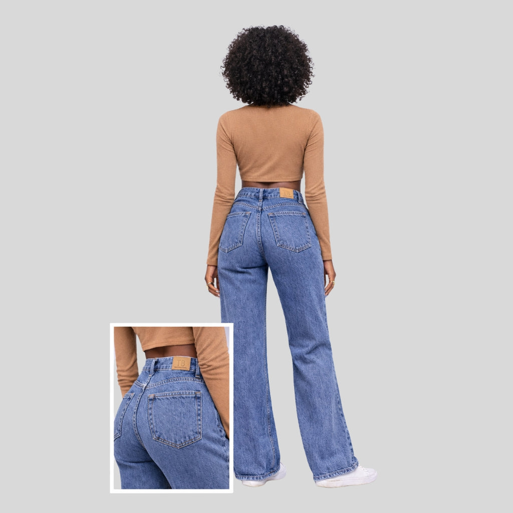 Crop Top Manga Larga