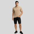 Polo Textura Beige