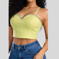 Top Corset Brillo Delicado