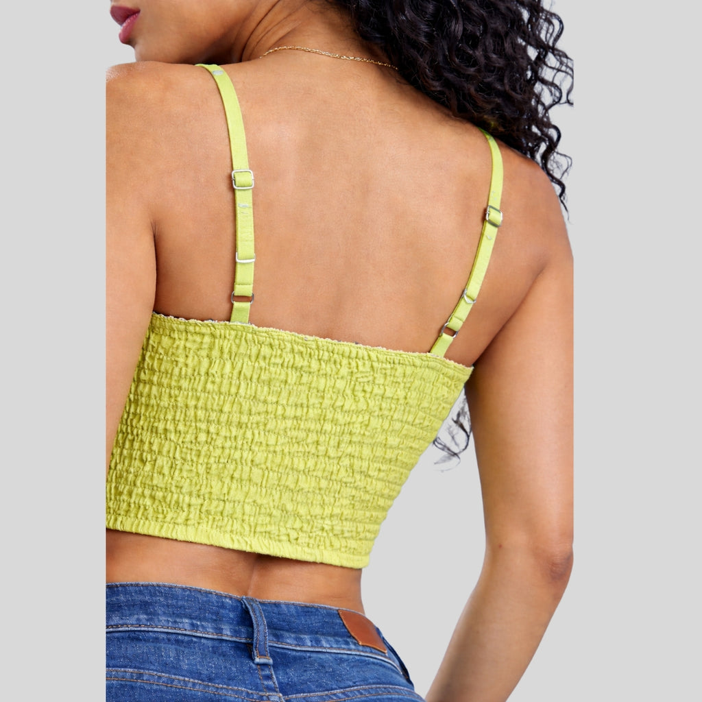 Top Corset Brillo Delicado