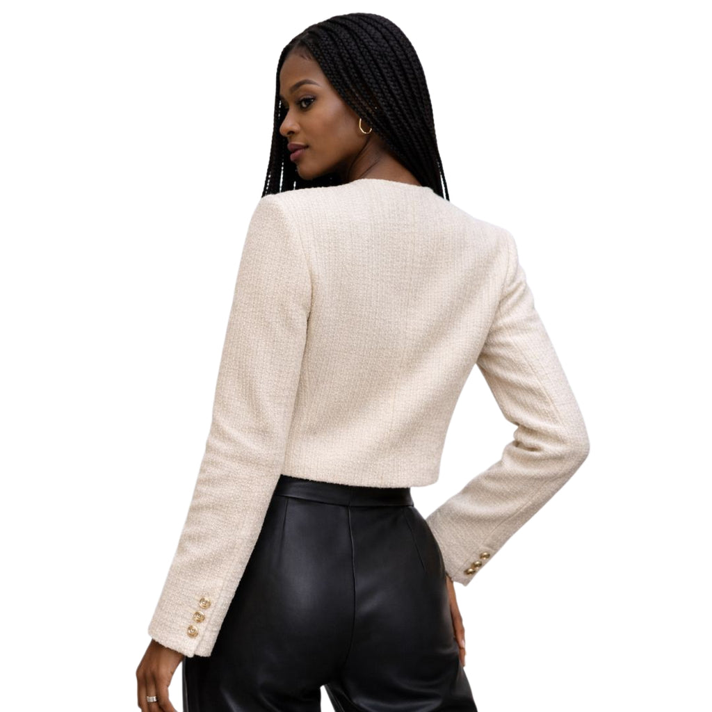 Chaqueta formal estructurada